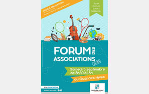 Retrouvez nous aux différents forums des associations!