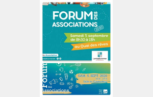 Forum des associations : retrouvez-nous!