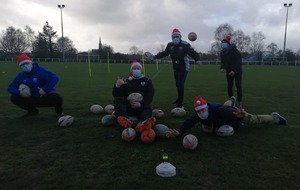 Dernier entraînement de l'école de rugby pour 2020!