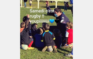 Samedi c'est rugby, youpi!